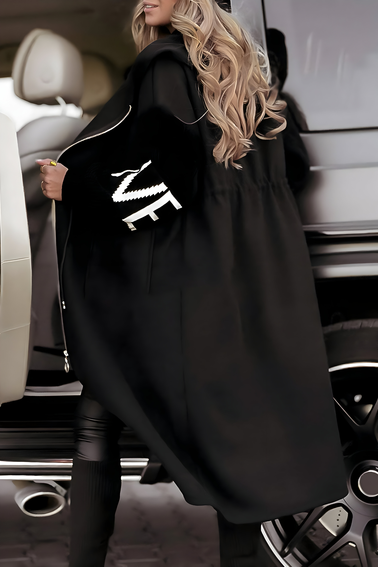 Rosana - Windbreaker Long Jacket