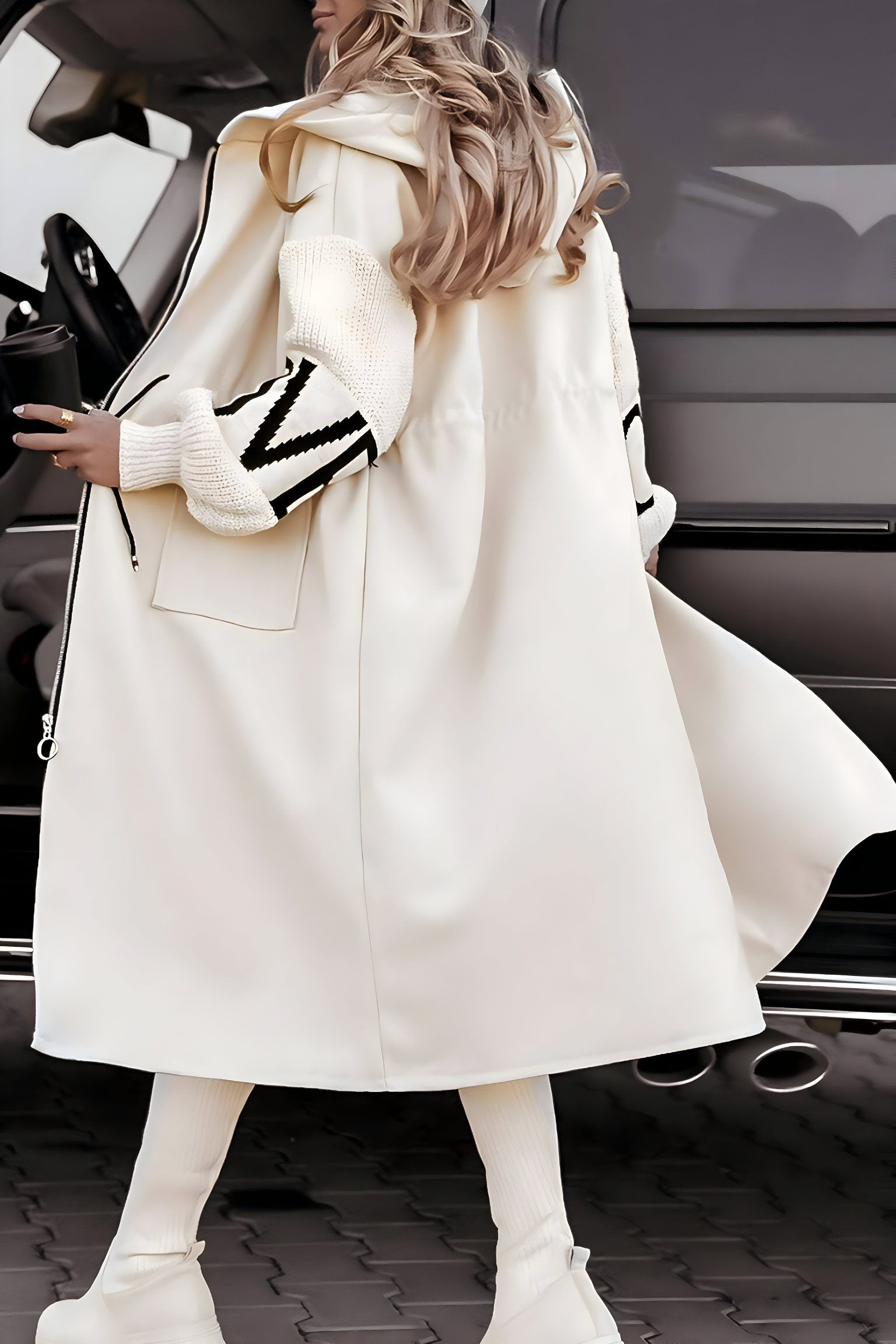 Rosana - Windbreaker Long Jacket