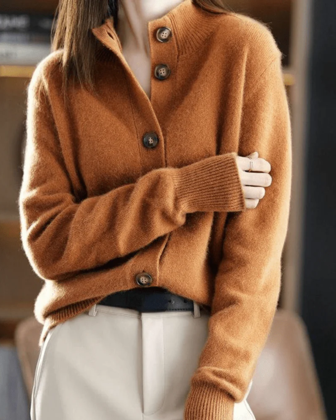 Claire | Retro-Style Cardigan