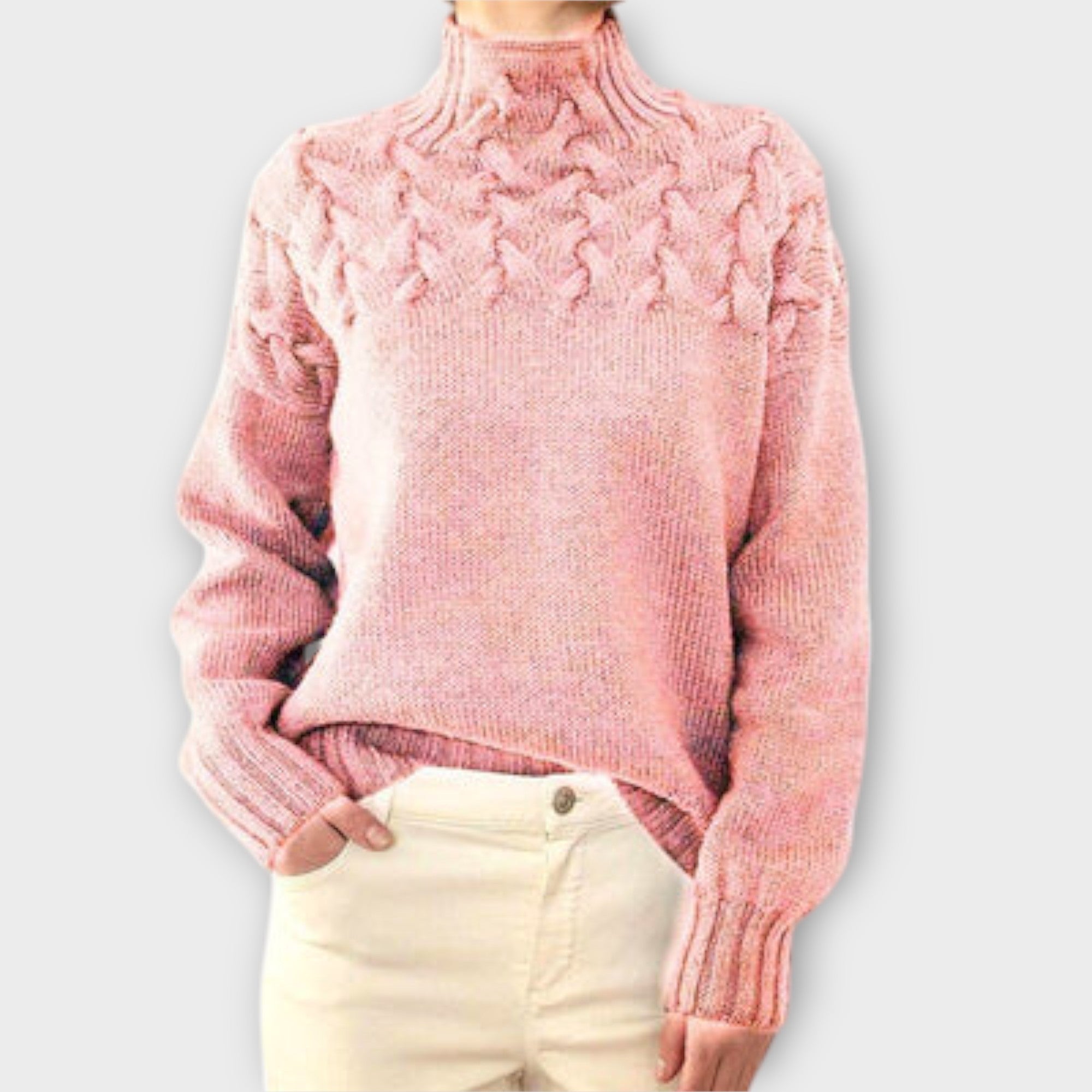 Kathrin | Warm Knitted Turtleneck