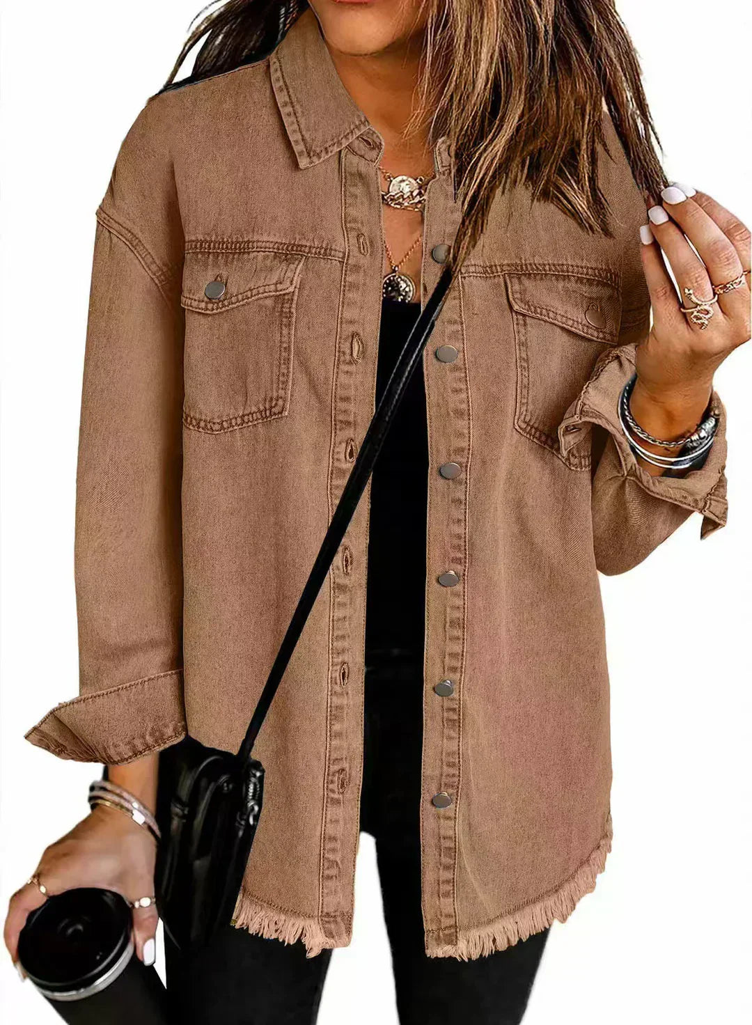 Giselle - Timeless Denim Jacket With Classic Style