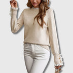 Sofie – Sweater with Lace Details