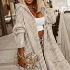 Johani | Extended Length Hooded Cardigan
